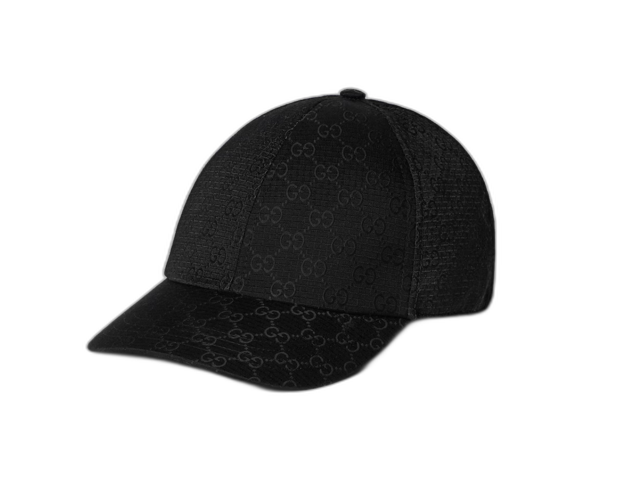 Gucci GG Ripstop Baseball Hat Black